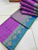 Semi Kanchi soft silk saree