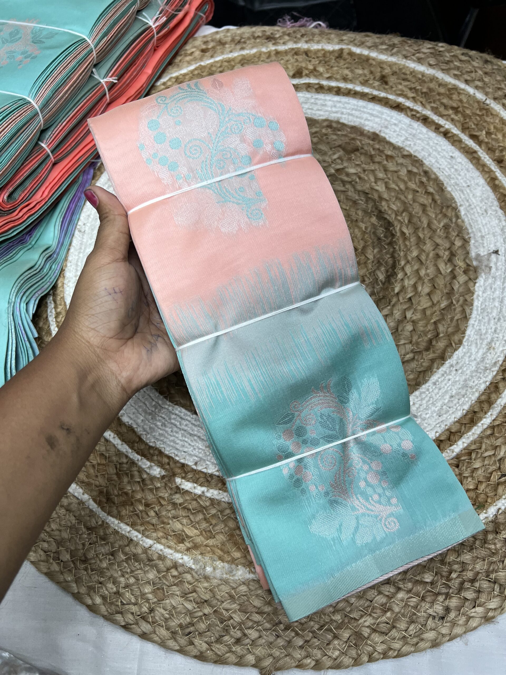 Silver soft Pochampally