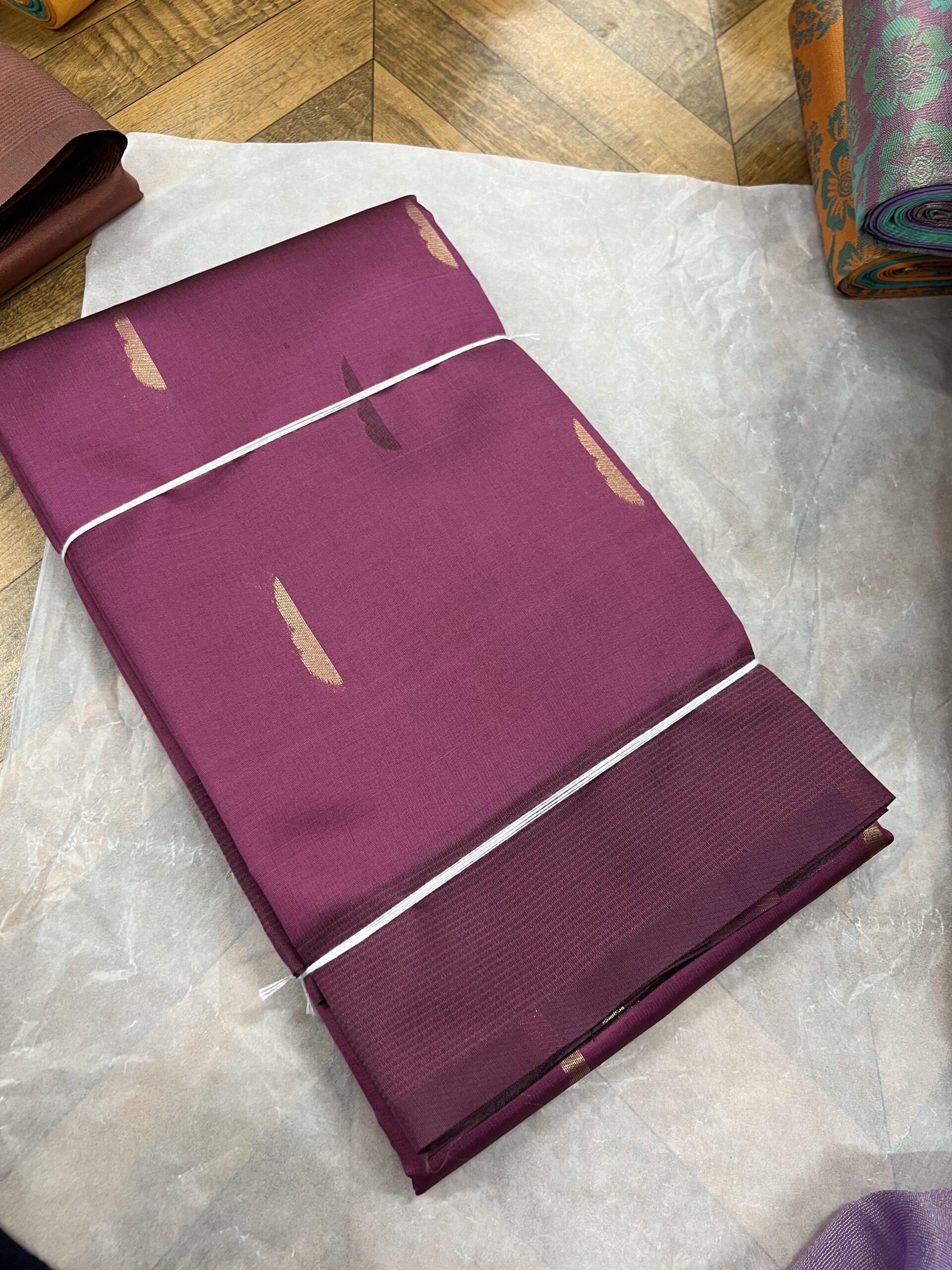 Paithani style soft silk