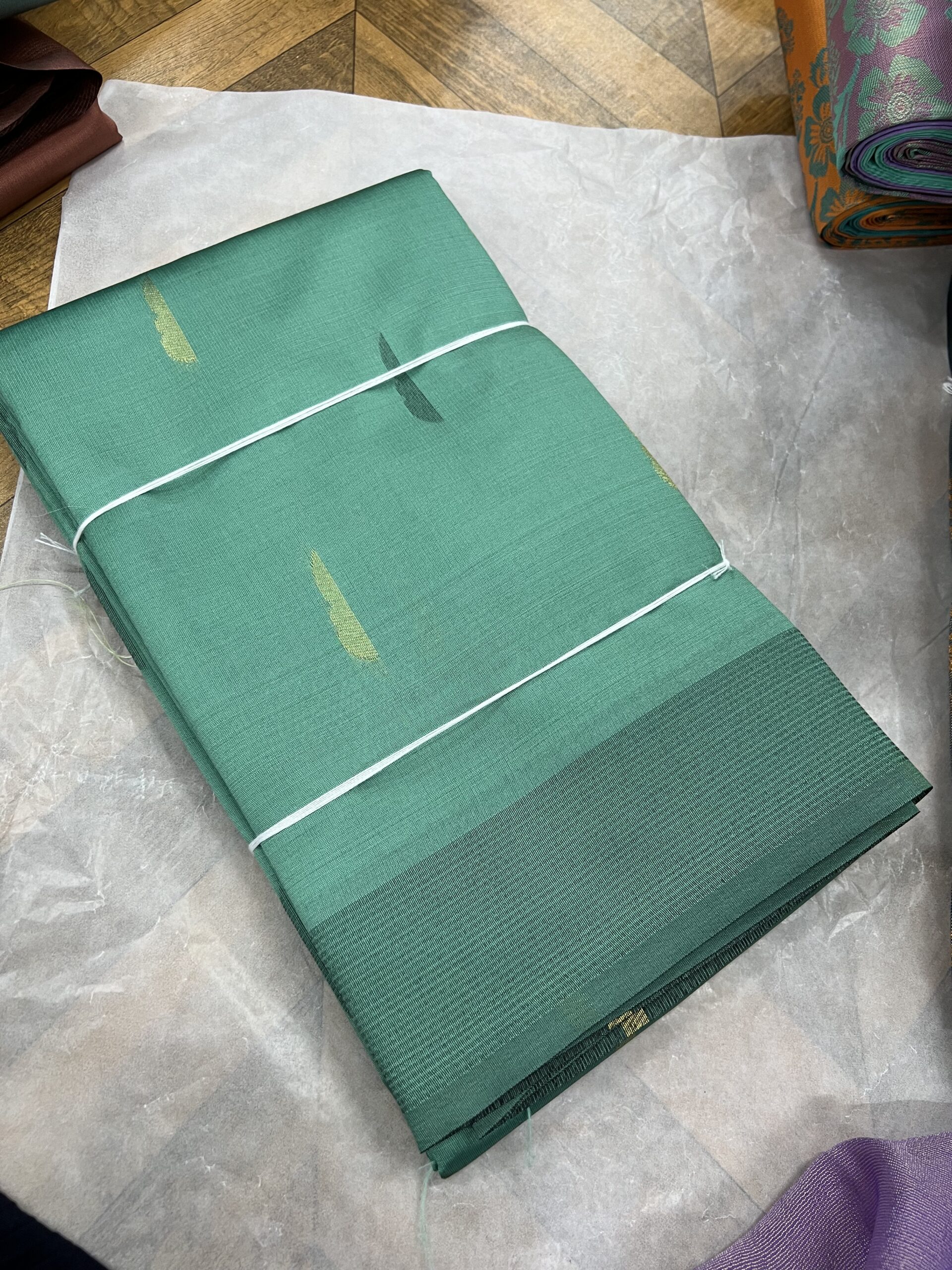 Paithani style soft silk