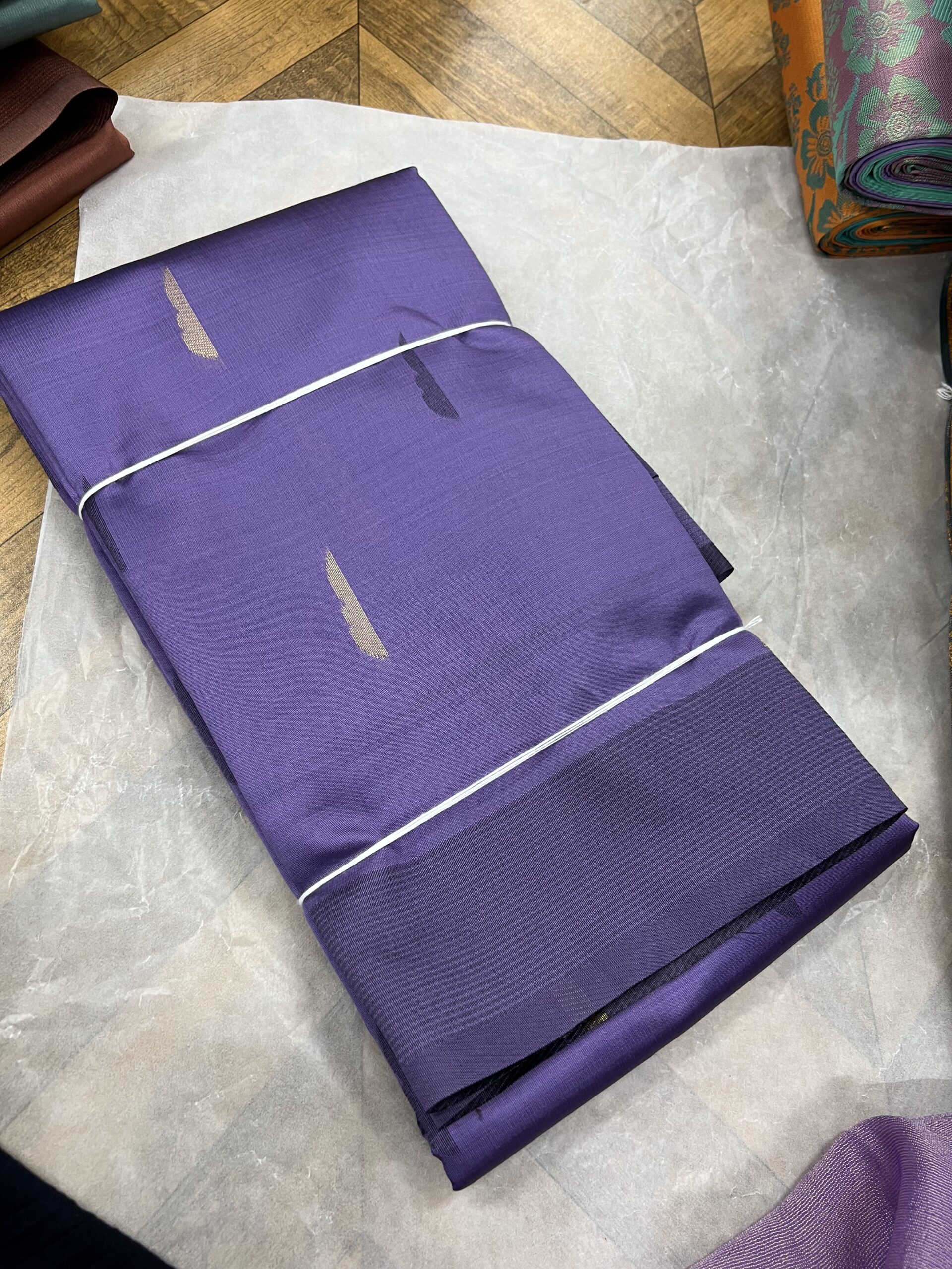 Paithani style soft silk