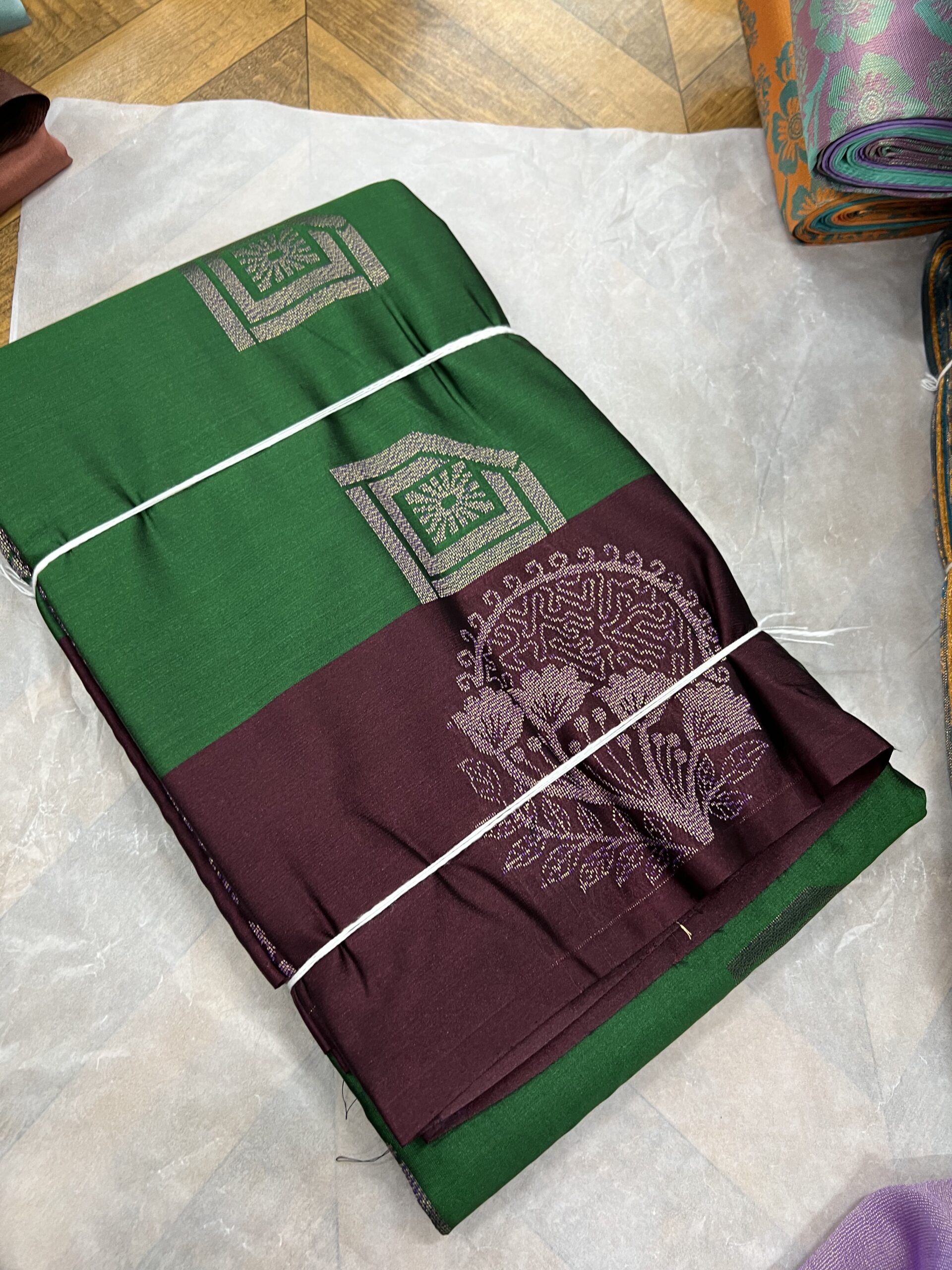 Premium exact pure silk look and texture