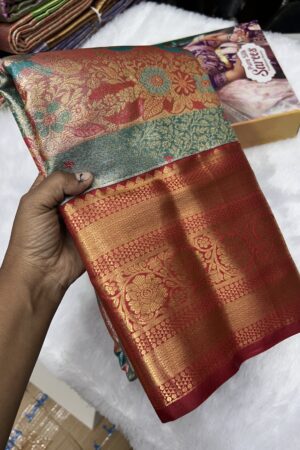 Pure silk mix Kanchi 7