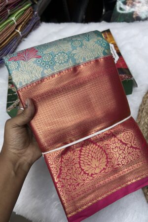 Pure Kanchi silk mix 14