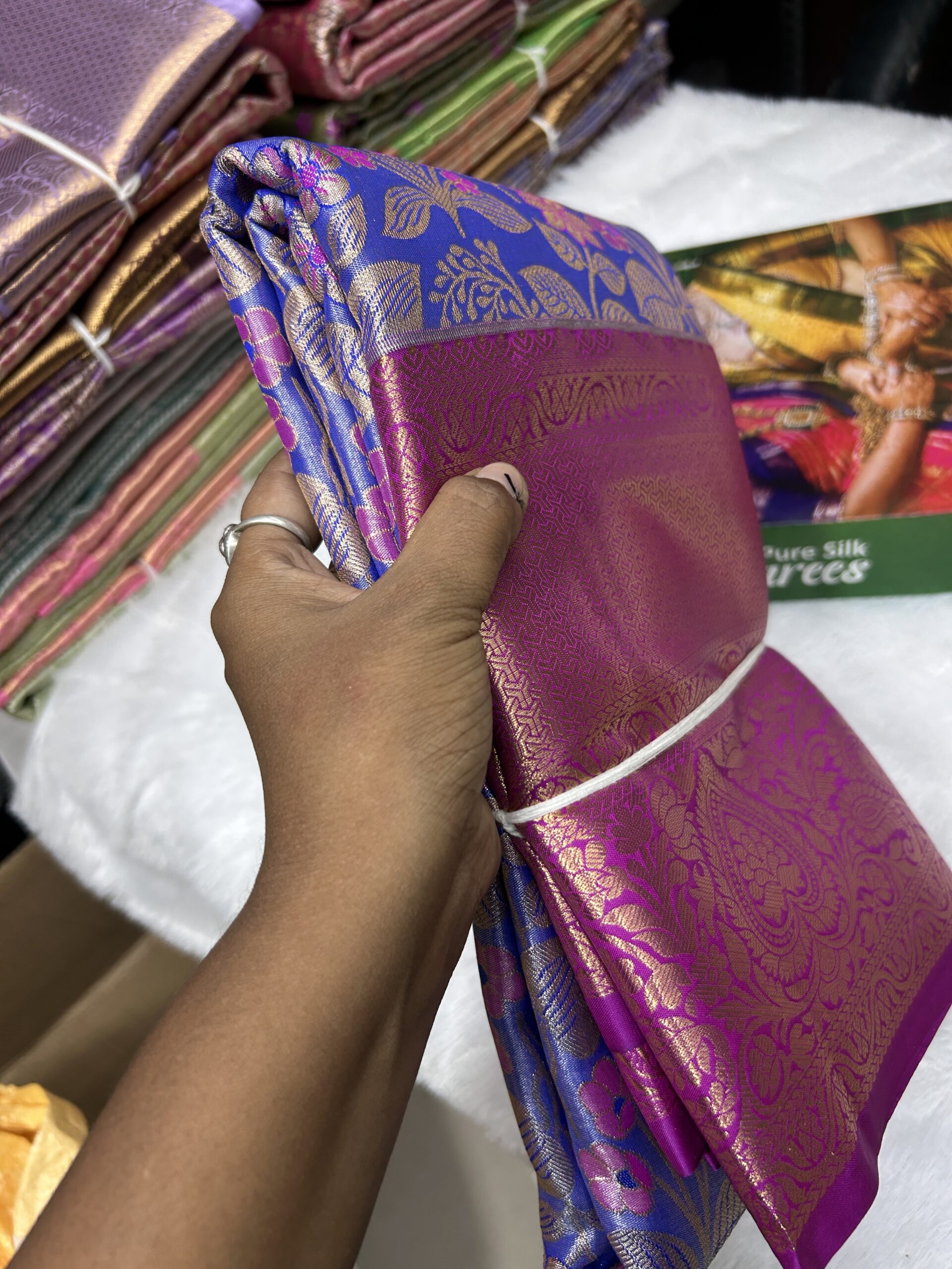 Pure Kanchi silk 15 - Image 2