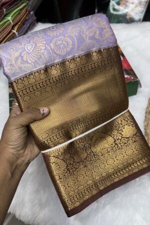 Pure Kanchi silk 18