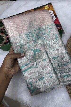 Pure Kanchi silk 24