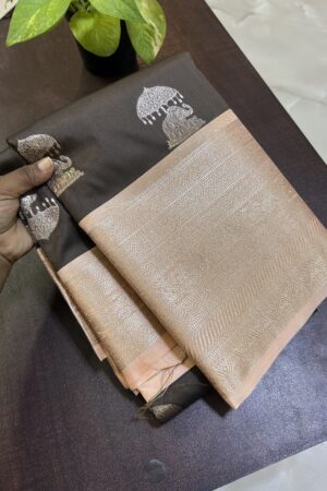 Original korvai Kanchi semi silk KK068