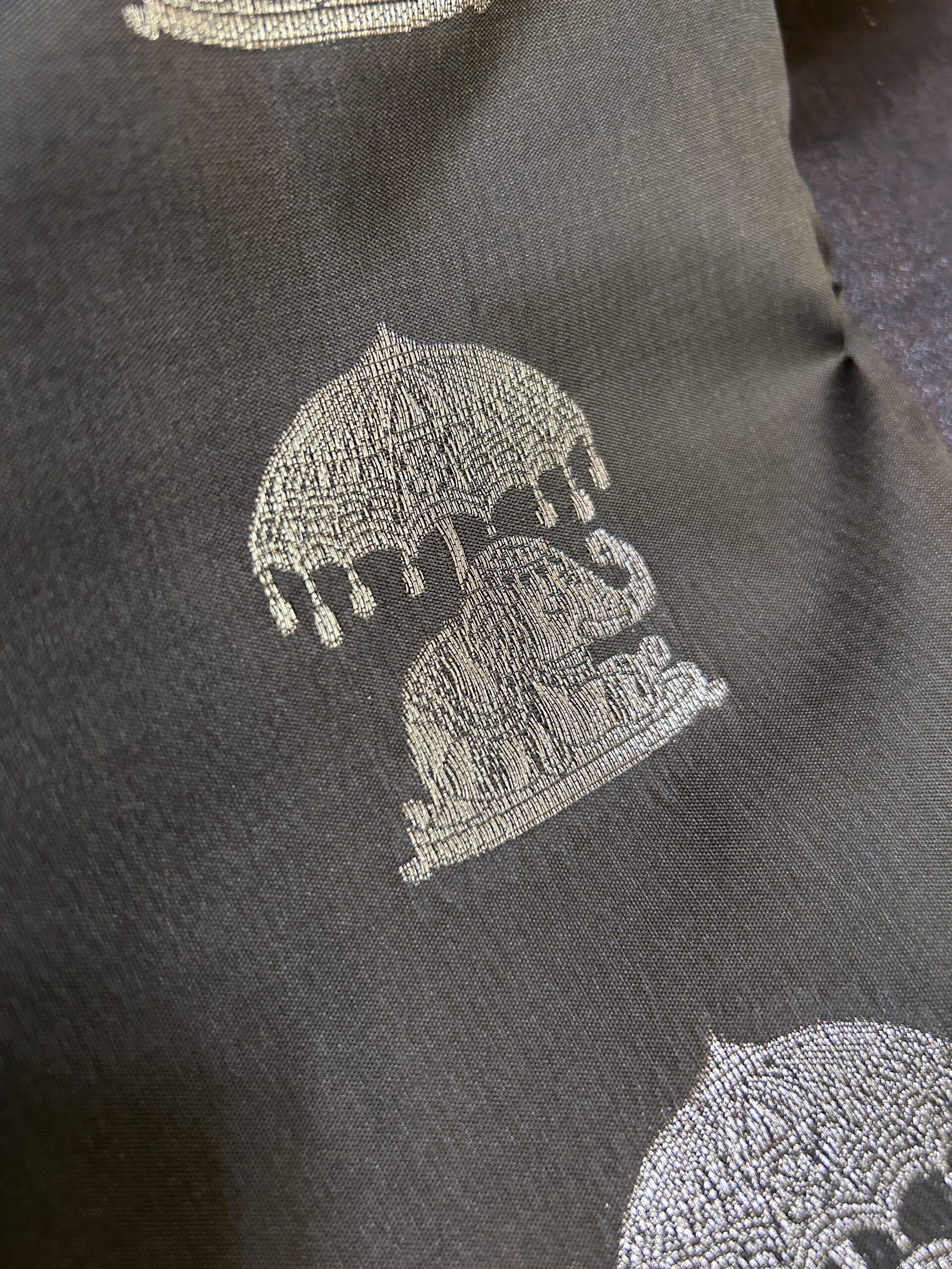 Original korvai Kanchi semi silk KK068 - Image 4