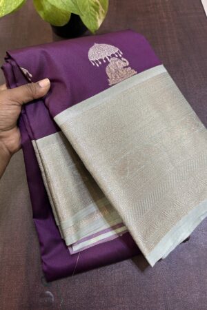 Original korvai Kanchi semi silk KK073