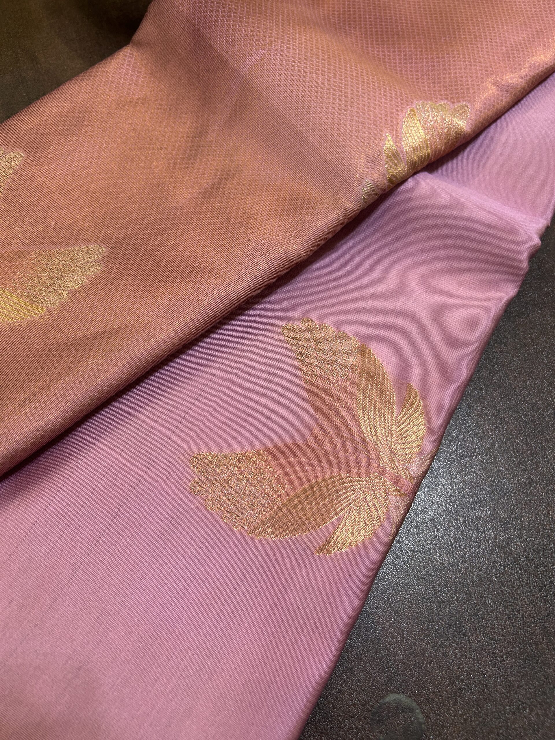 Triple zari semi silk TS074 - Image 2