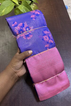 Tissue Meena semi silk BS076