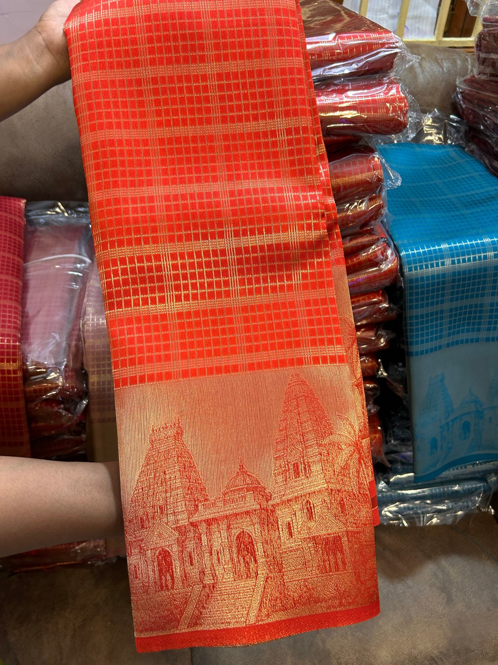 Tangerine Dual shade Orange Gopuram DGH03