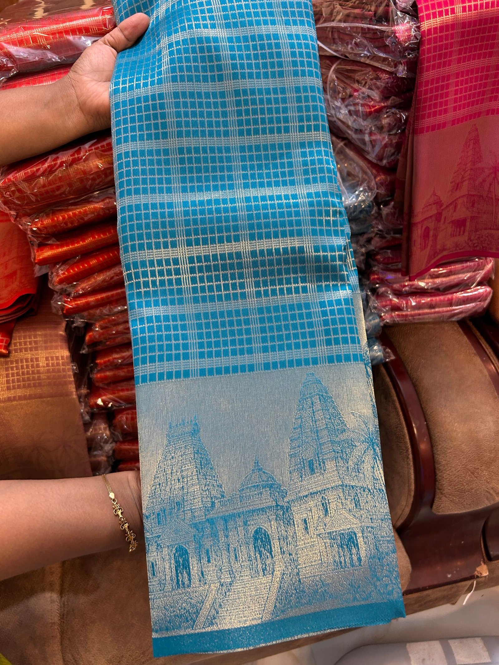 Copper Sulphate Gopuram Heritage DGH02