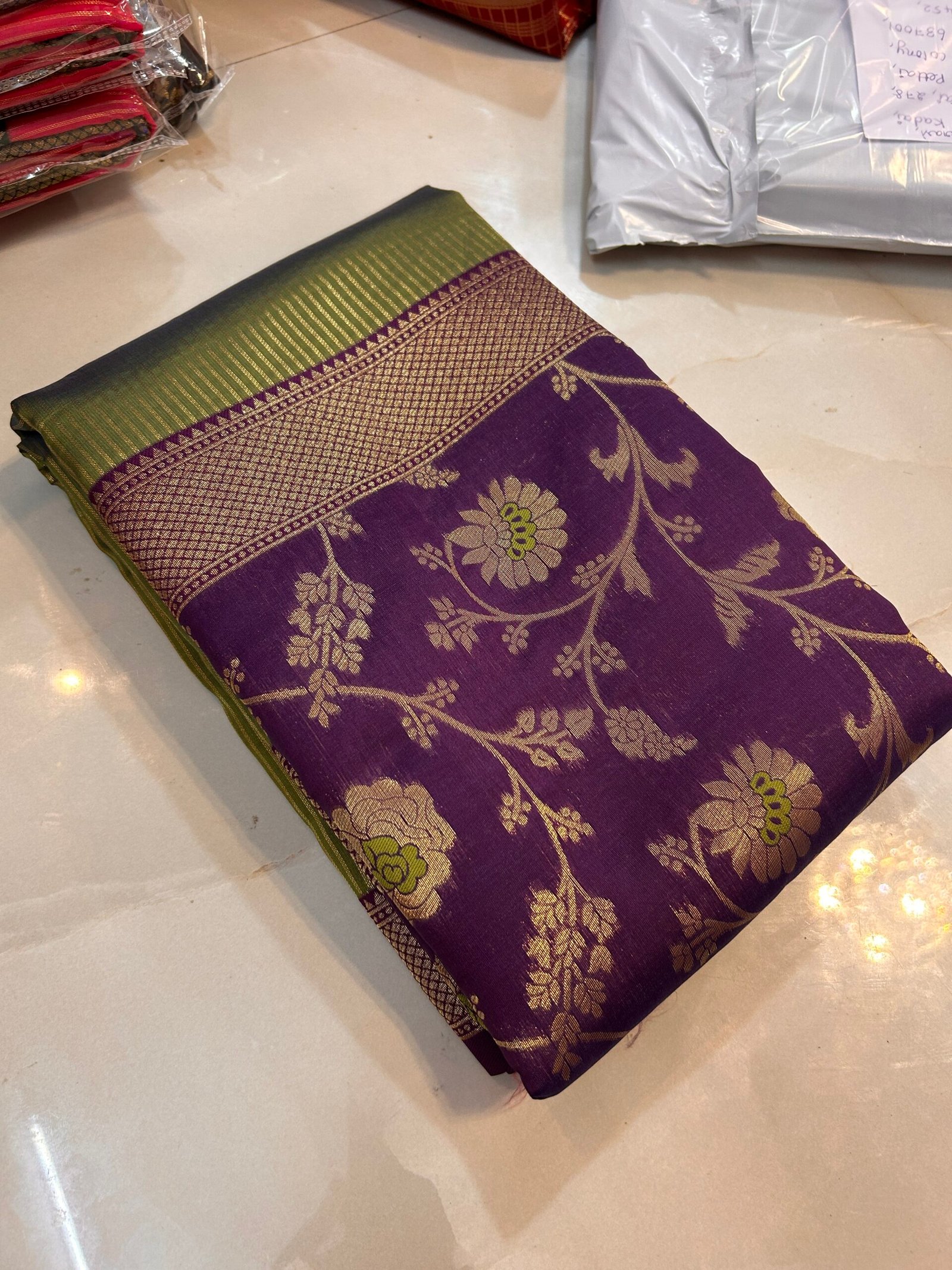 Vaira oosi floral hand and half VRH02 - Image 2