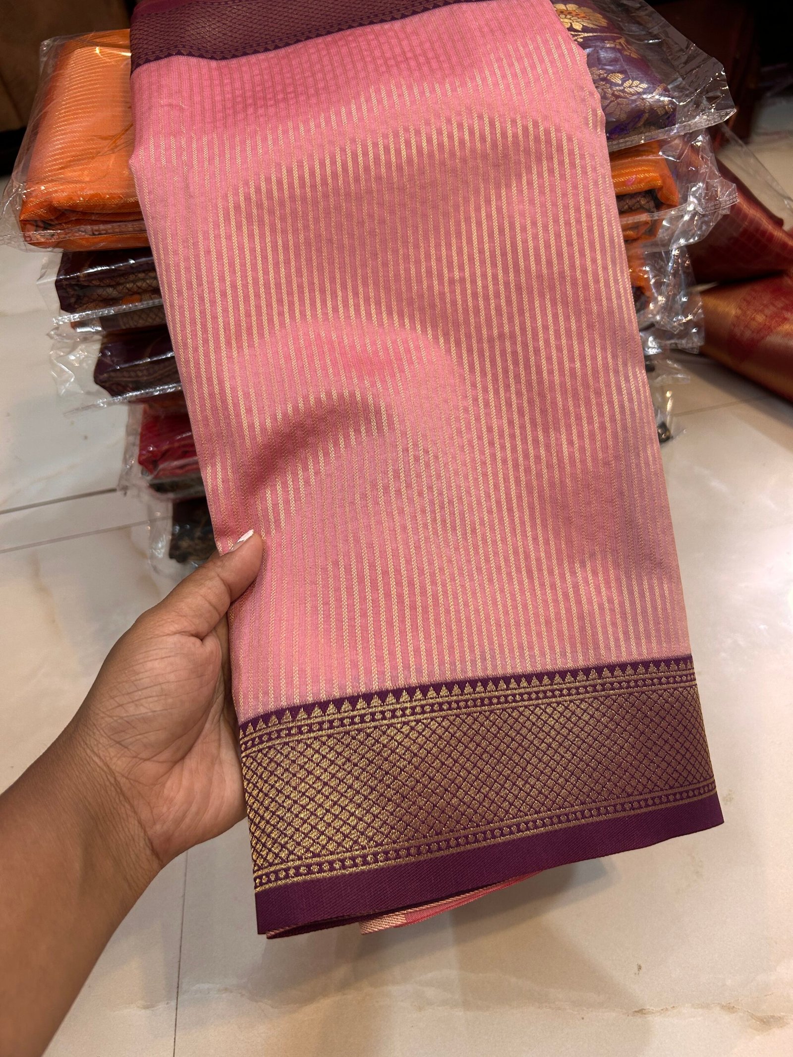 Vairaoosi floral half and half VRH06 - Image 3