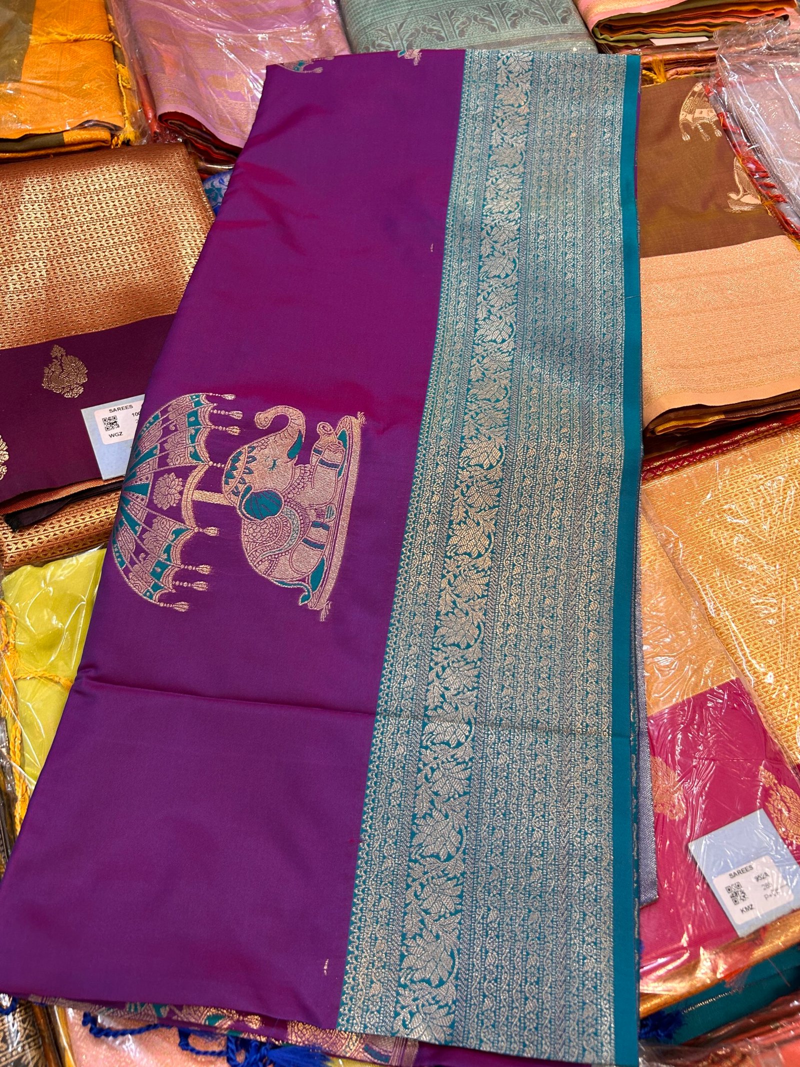 Matka glaze silk