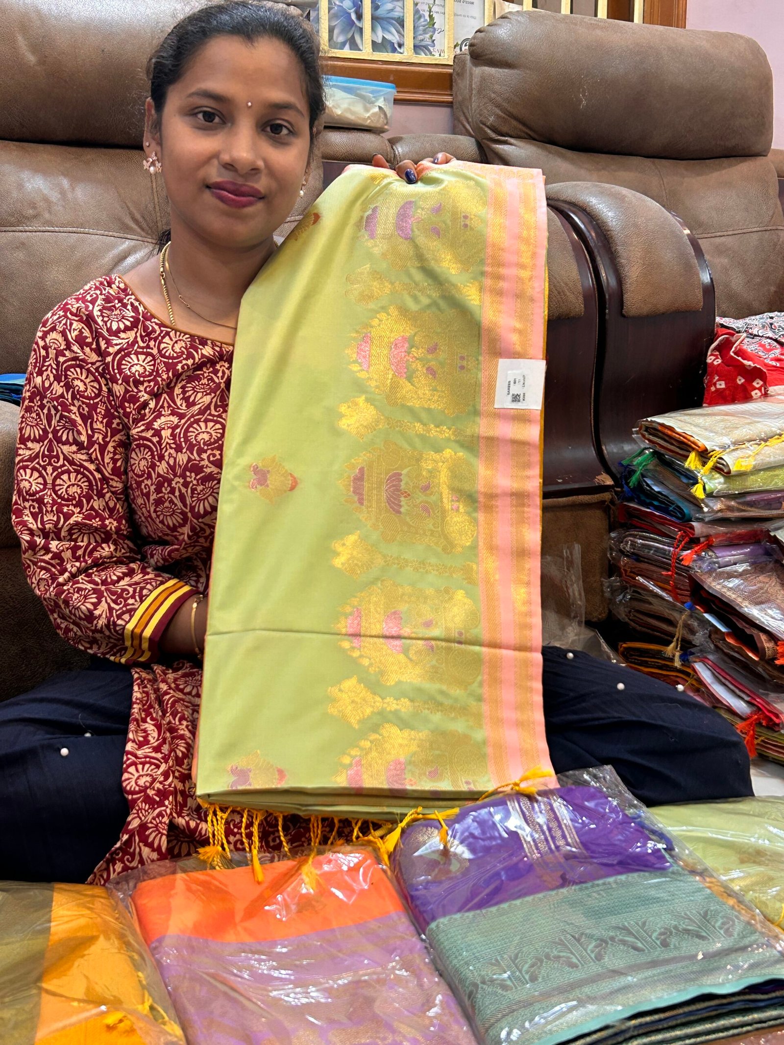 Matka glaze silk