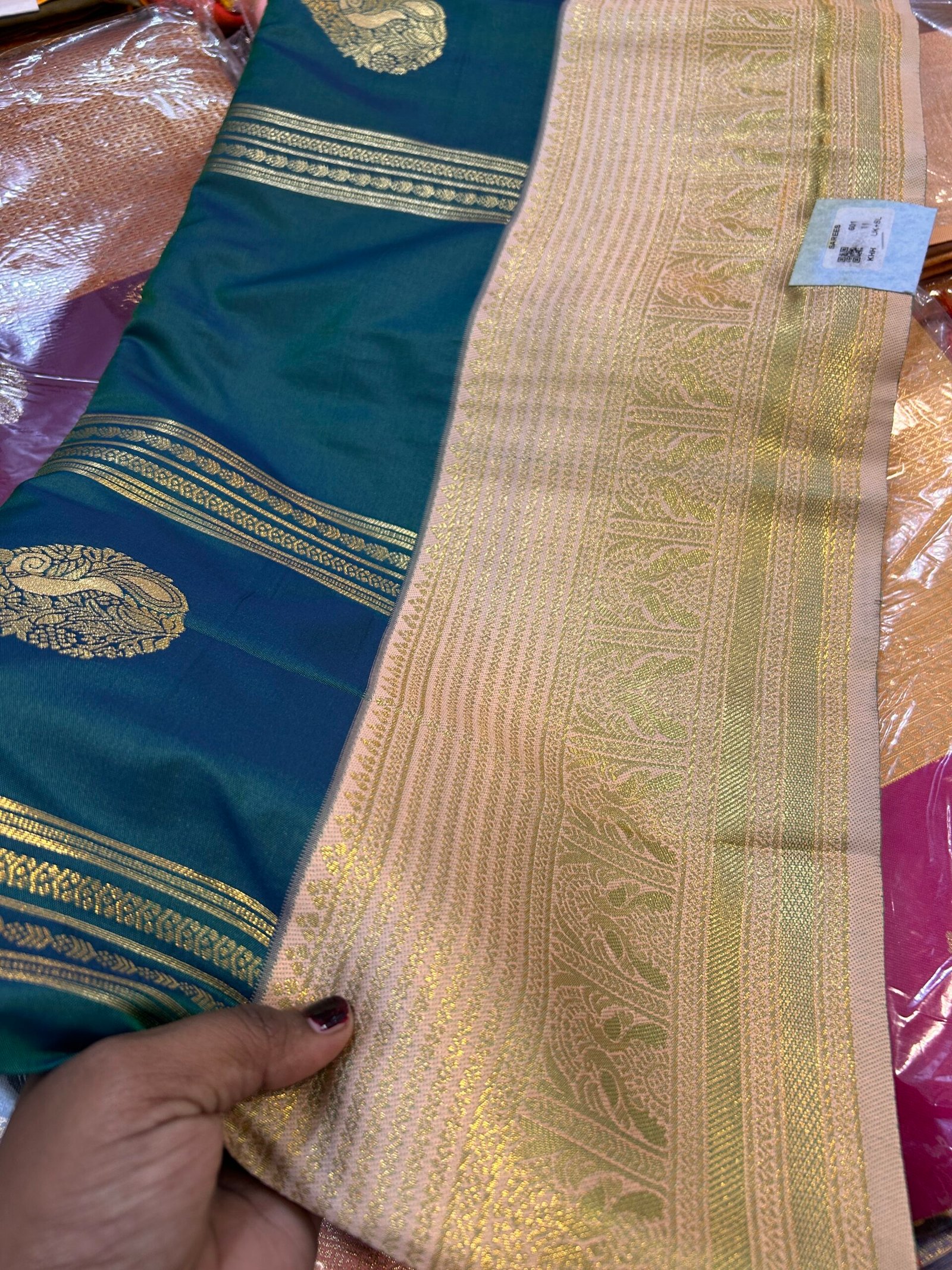 Matka glaze silk
