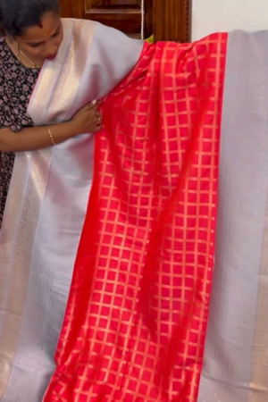 Pure silk look Matka Glaze silk