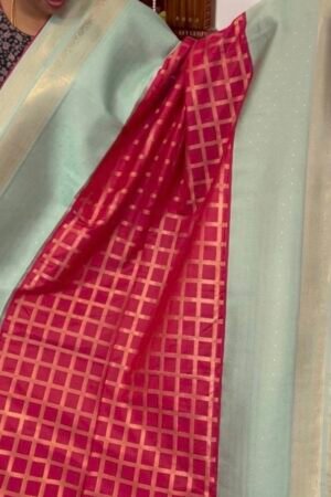 Pure silk like matka glaze silk