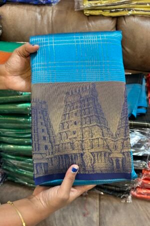 Turquoise Majesty Srirangam Gopuram