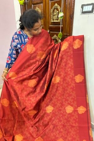 Sahara CORAL HIBISCUS REDDISH MAROON