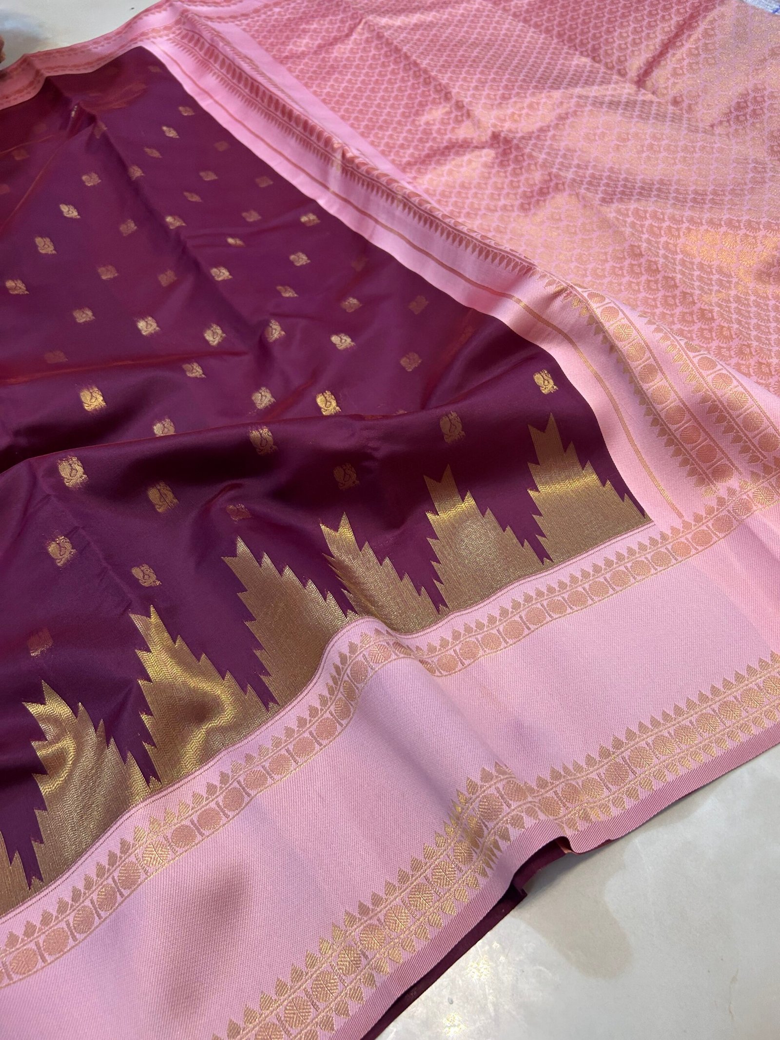 Deep Plum wine TEMPLE KORVAI - Image 6