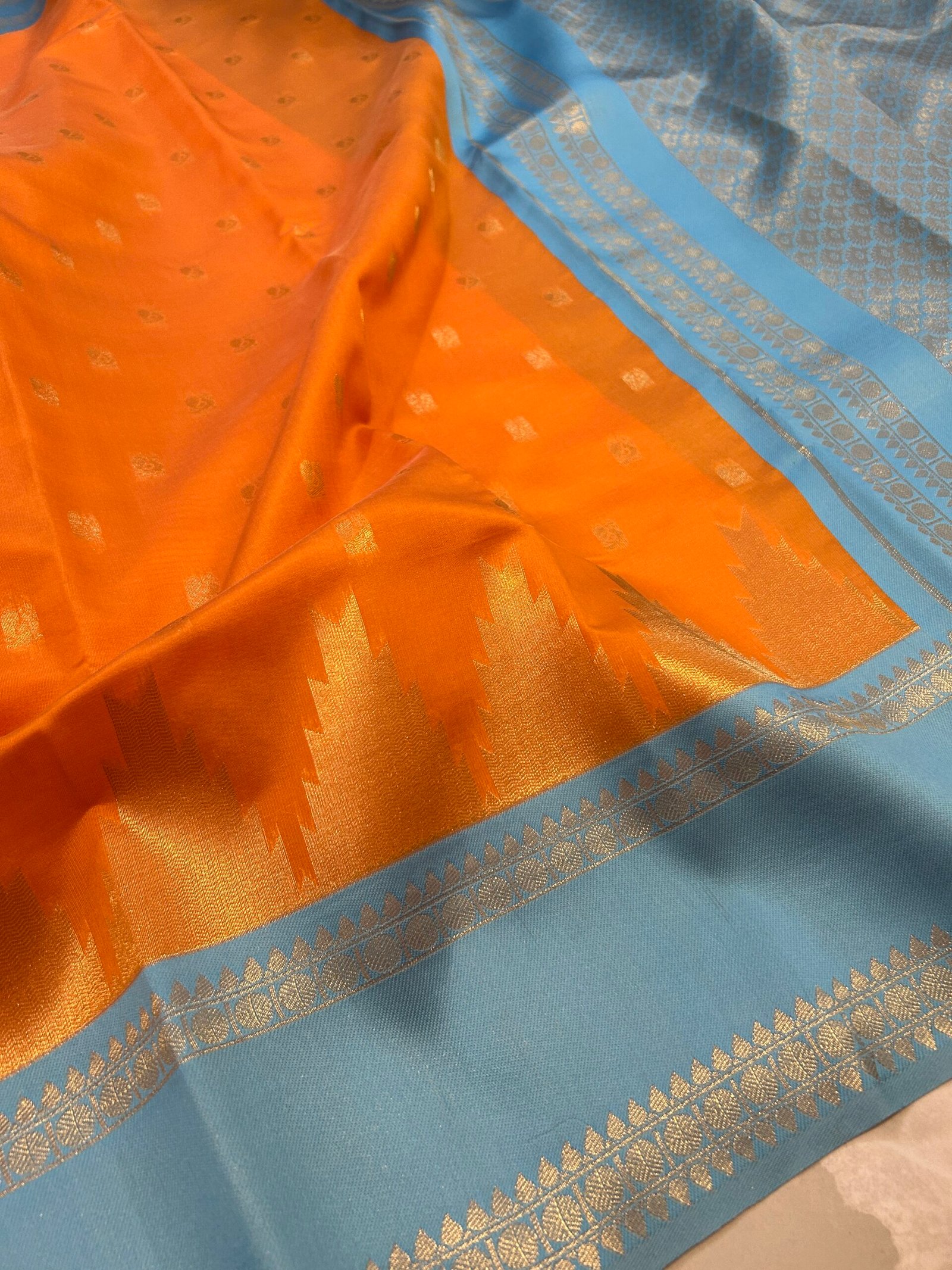 Tangerine Orange TEMPLE KORVAI - Image 4
