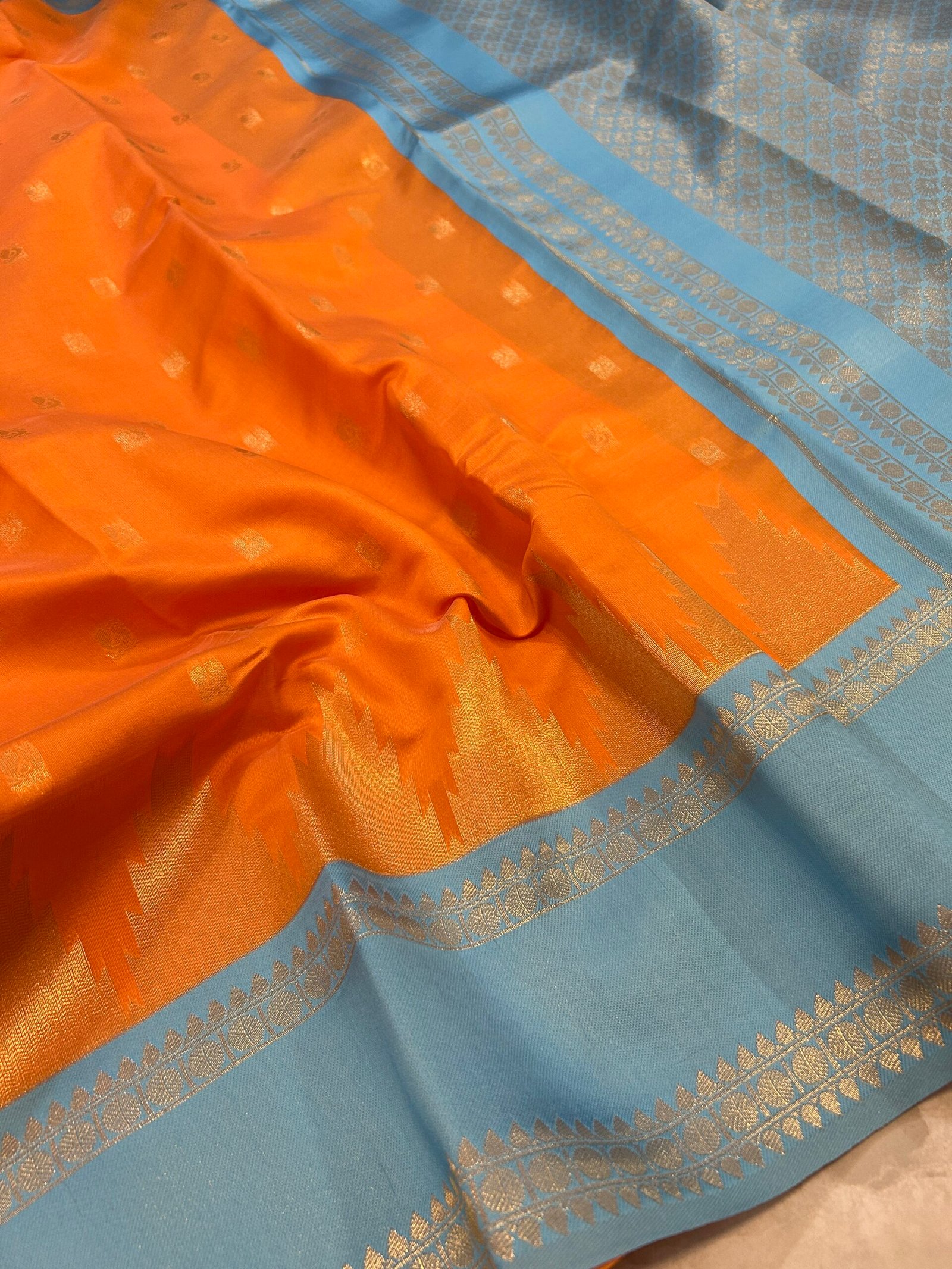 Tangerine Orange TEMPLE KORVAI - Image 2