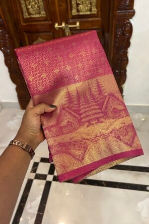 Rani pink Pine Valley Kanchipuram